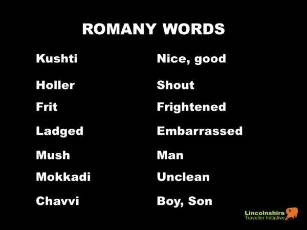 Romany Gypsy Language