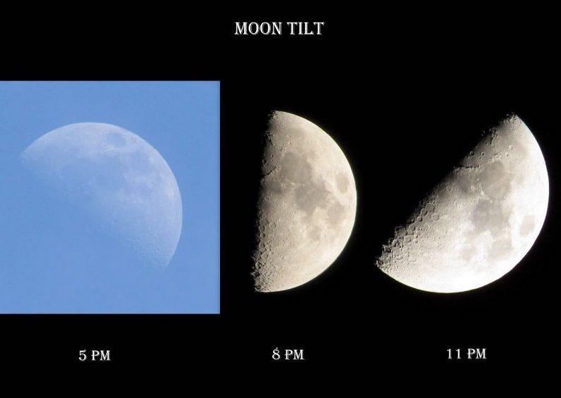 Recurring Shapes Of The Moon Illuminated By The Sun