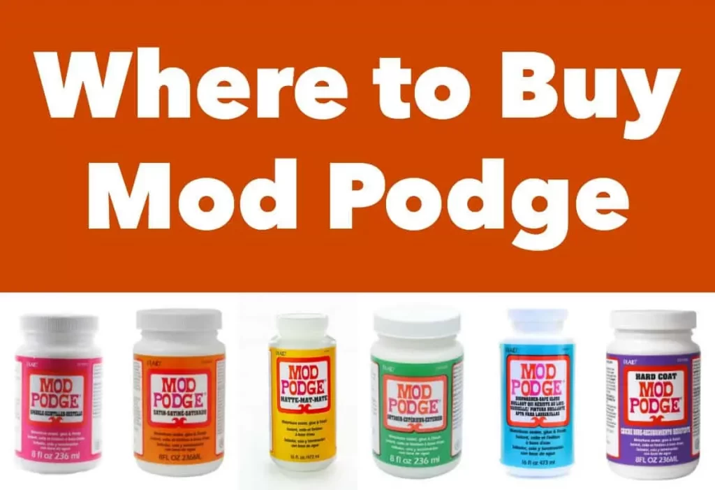 Where Can I Buy Mod Podge
