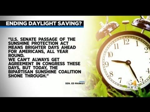 Us Senate Daylight Savings Time Bill