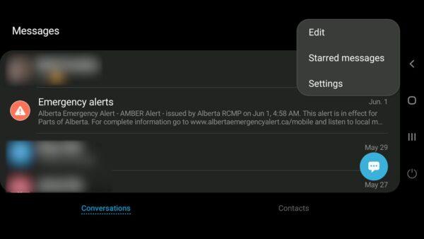 Www.albertaemergencyalert.ca/Mobile And Listen To Local Media
