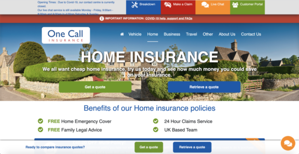 Www.onecallinsurance.co.uk Live Chat