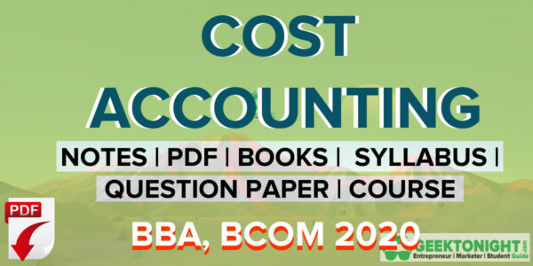 Managerial Accounting Pdf Free Download