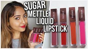 Sugar Metallic Liquid Lipstick Review