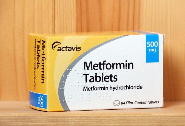 Metformin For Weight Loss In Non Diabetics Skinny Ninja Mom   Pack Of Metformin Tablets 768x524 