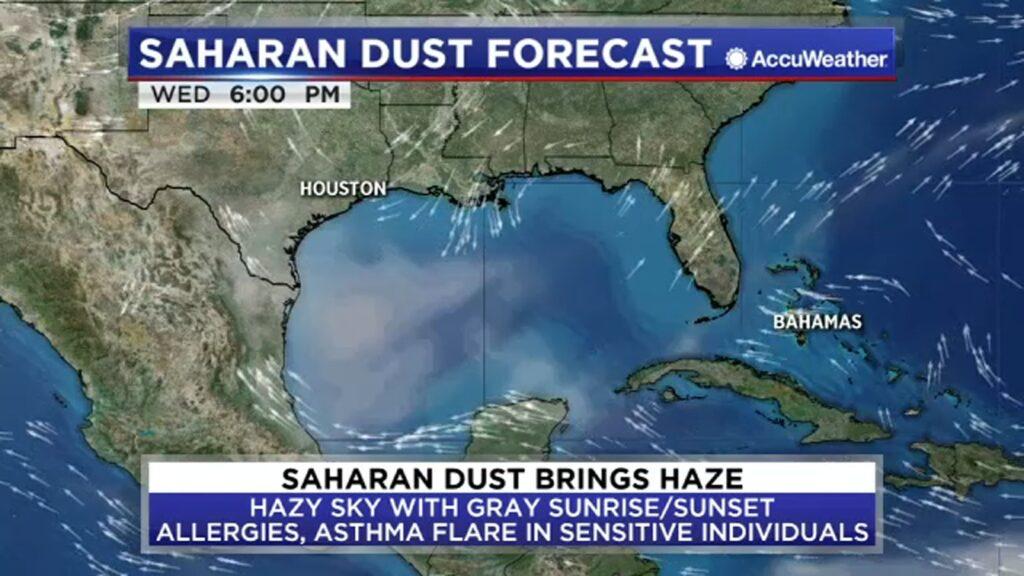 Saharan Dust Houston Allergies
