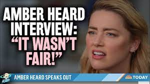 Amber heard an interview today showing where to watch
