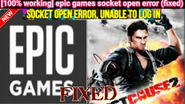 Sorry There Was A Socket Open Error Epic