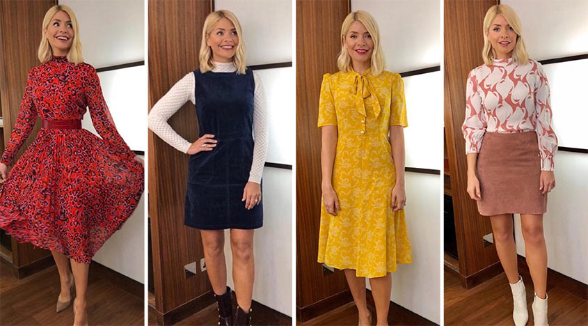 Holly Willoughby Dress This Morning