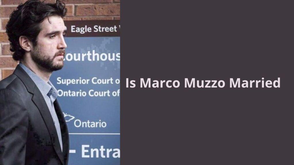 Is Marco Muzzo Married