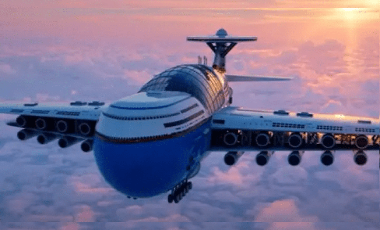 Nuclear Powered Airplane Cruise Ship