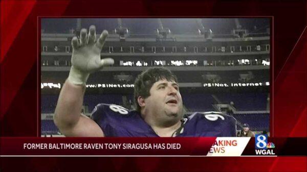 What Did Tony Siragusa Die From