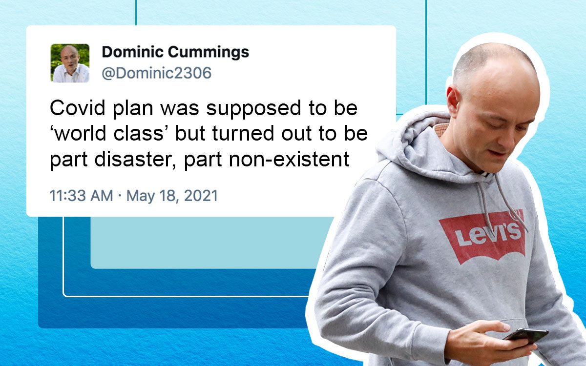 Dominic Cummings Liz Truss Tweet