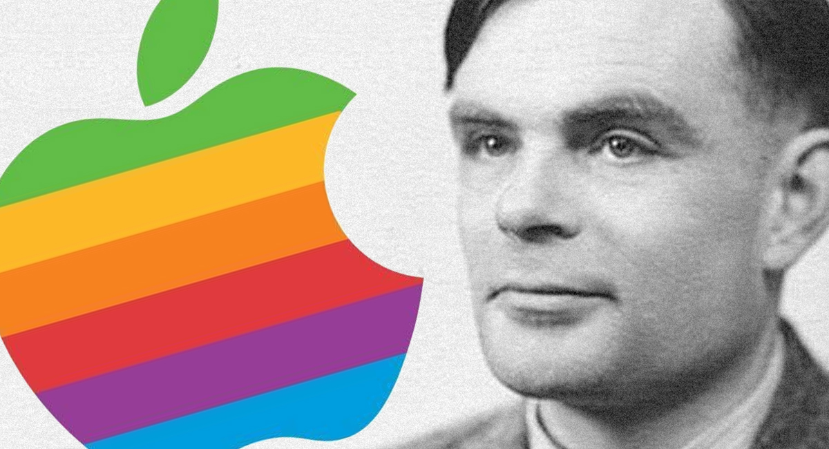 Apple Logo History Alan Turing