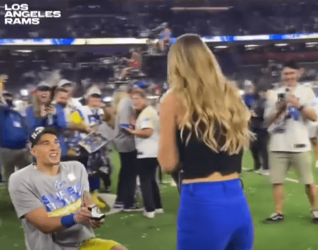 Rams Player Proposes