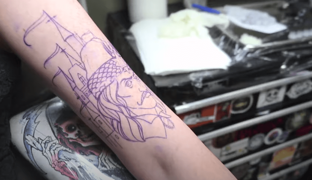 Jayden De Laura Arm Tattoo