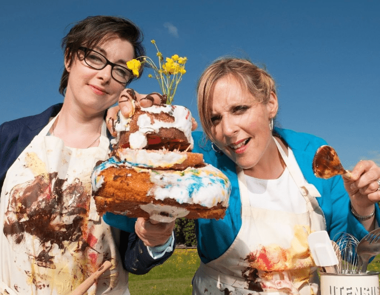 Former Bake Off Presenter Along With Mel Giedroyc