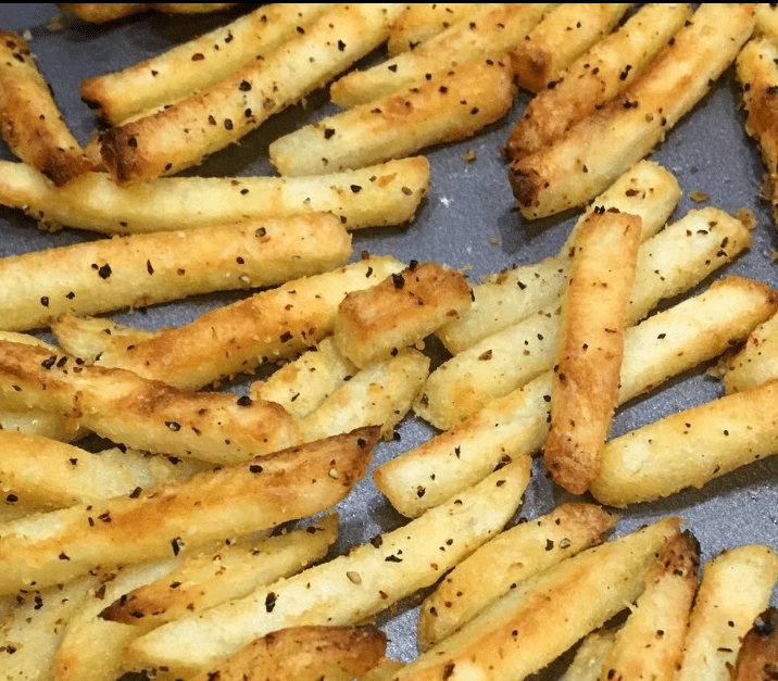 Sea Salt and Black Pepper Parsnip Chips