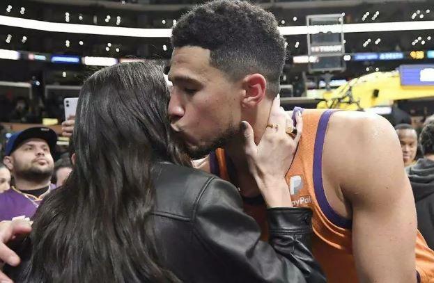Devin Booker And Kelsey Plum-