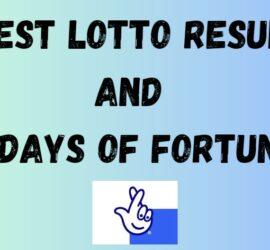 A Deep Dive into the Latest Lotto Results and 180 Days of Fortunes!