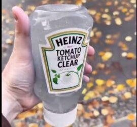 clear ketchup heinz